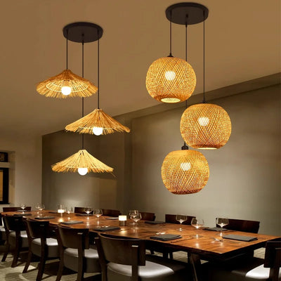 Braida Rattan Pendant Light
