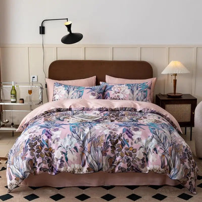 Mingay Tropical Leaves Bedding Set