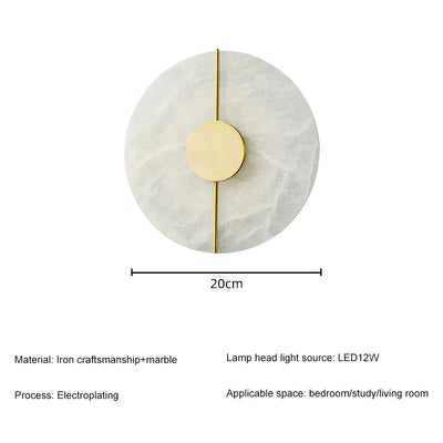 Albera Round Wall Lamp