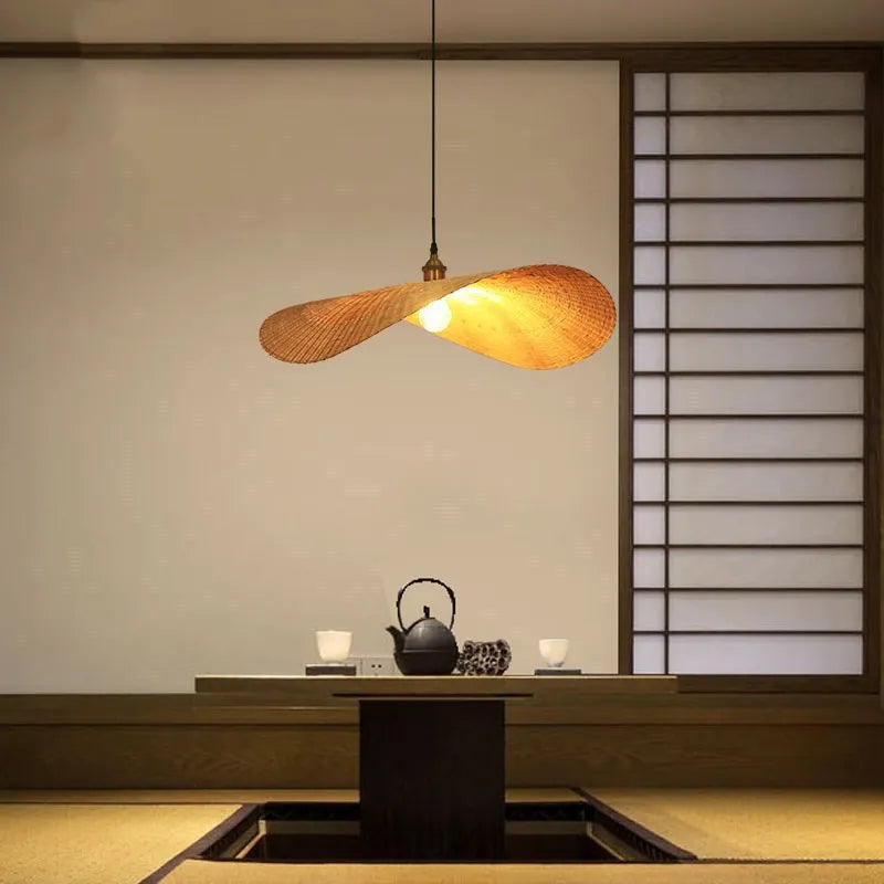 Ravena Rattan Chandelier