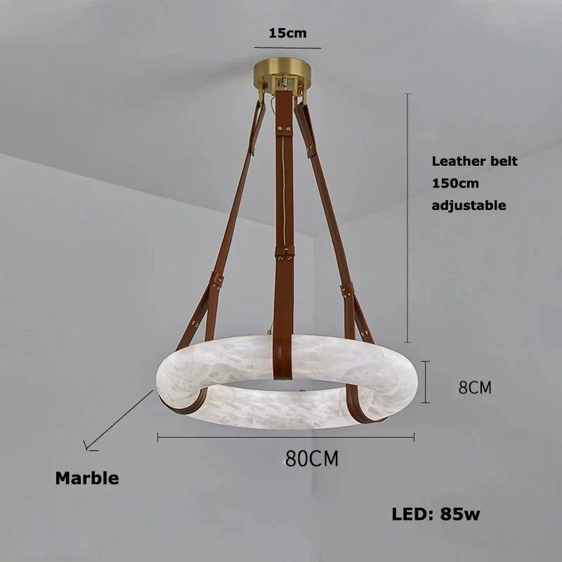 Marbelle Strap Chandelier