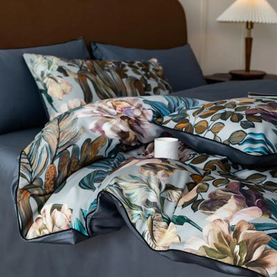Mingay Tropical Leaves Bedding Set