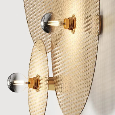 Kumo Rattan Wall Lamp