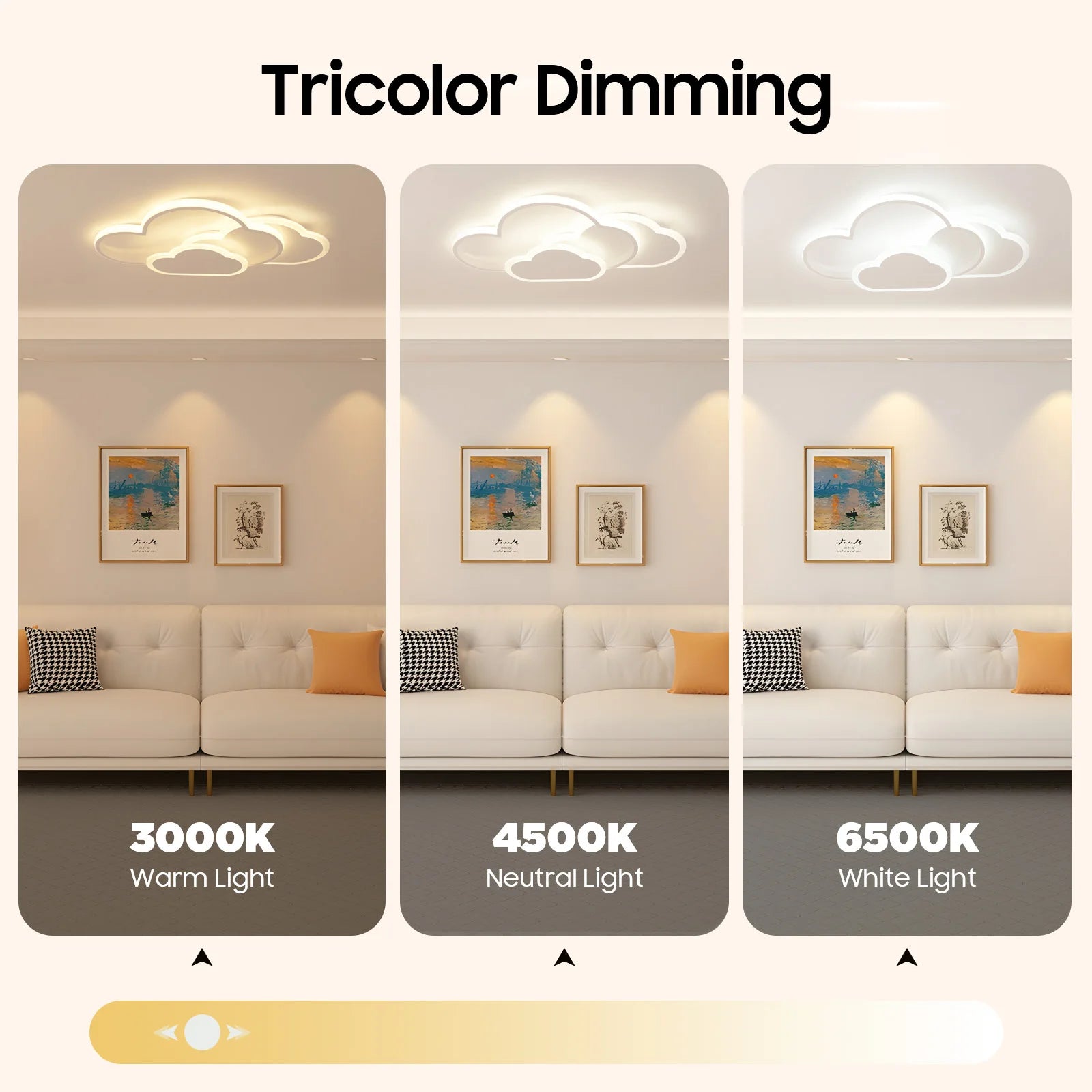 Kumo Cloud LED Ceiling Light