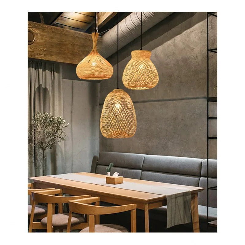 Triora Bamboo Pendant Light