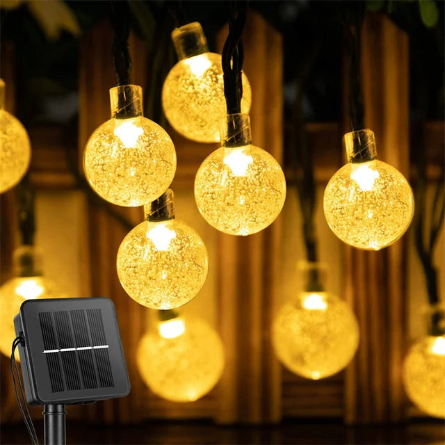 Solara Globe String Lights