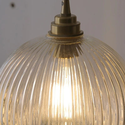 Retro Glass Pendant Light