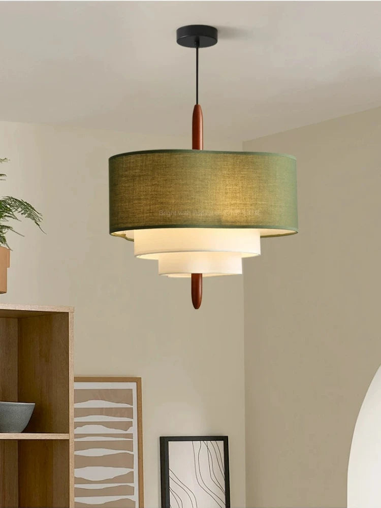 Kirei French Cloth Art Pendant Light