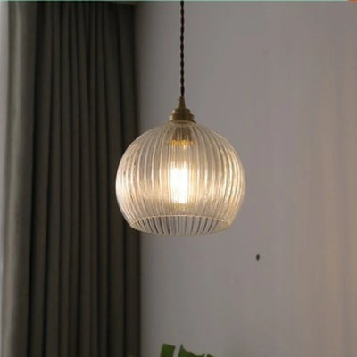 Retro Glass Pendant Light