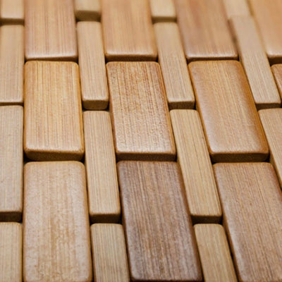 Bamboo Bath Floor Mat