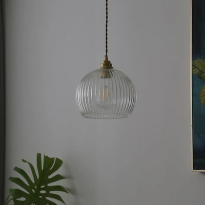 Retro Glass Pendant Light