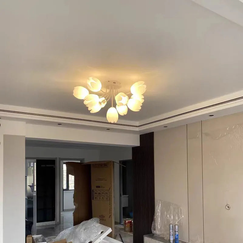 Tsubomi LED Ceiling Light Tulip Design