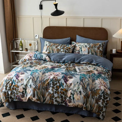 Mingay Tropical Leaves Bedding Set