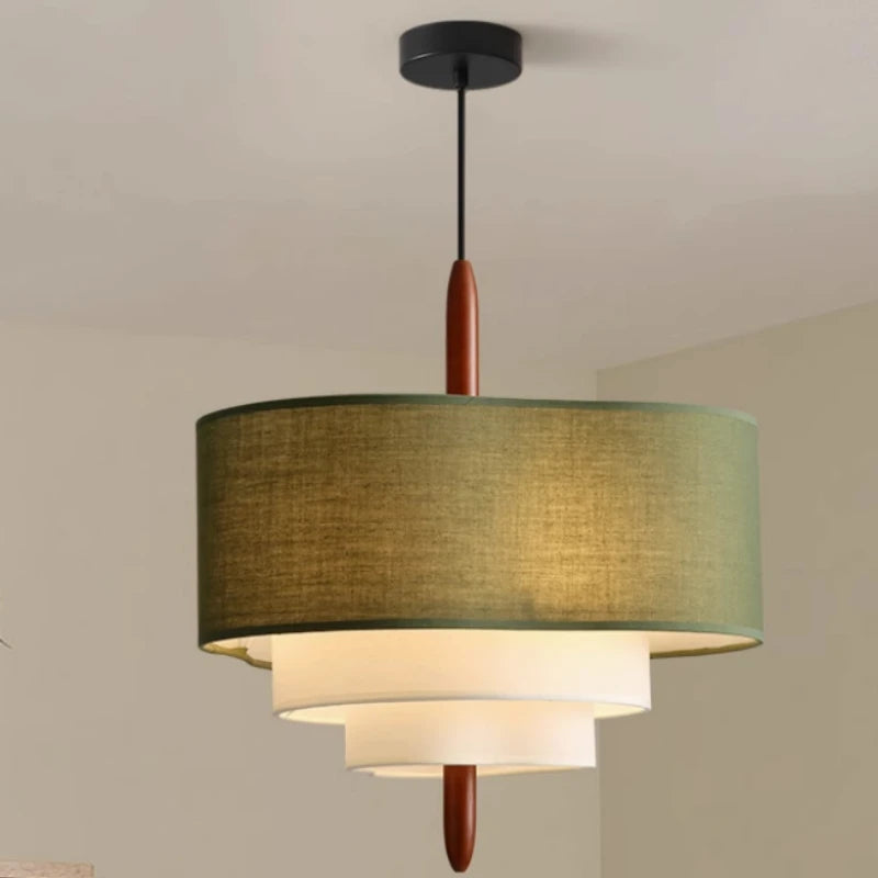 Kirei French Cloth Art Pendant Light