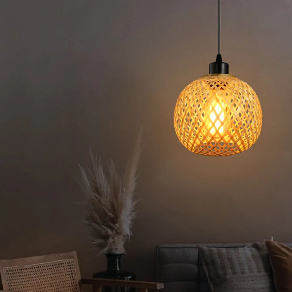 Haru Bamboo Pendant Light