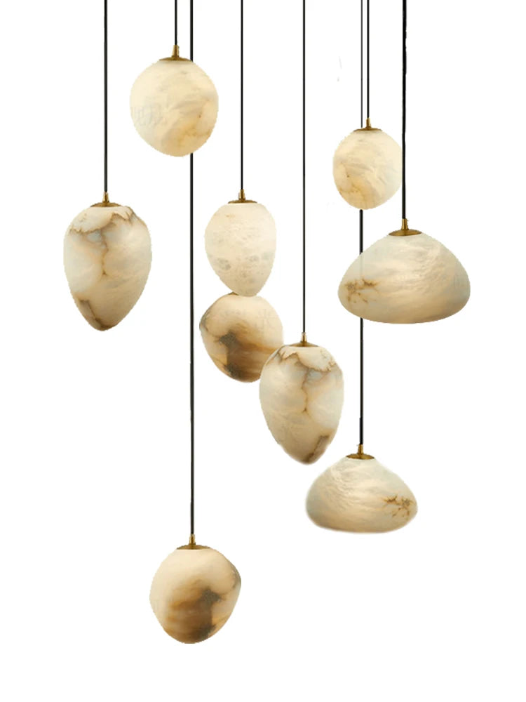 Kōrin Marble Chandelier