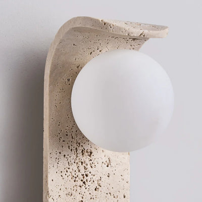 Cavira Stone Glass Wall Lamp