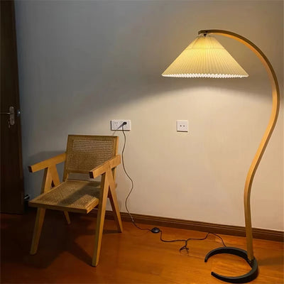 Lunara Pleated Floor Lamp