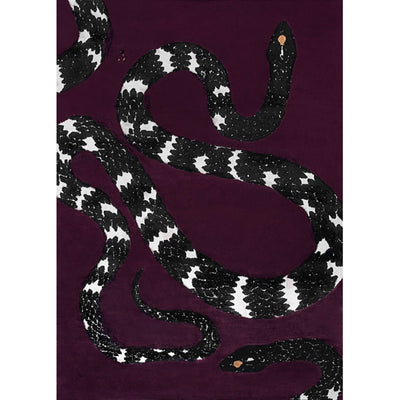 Shiro Snake Rug