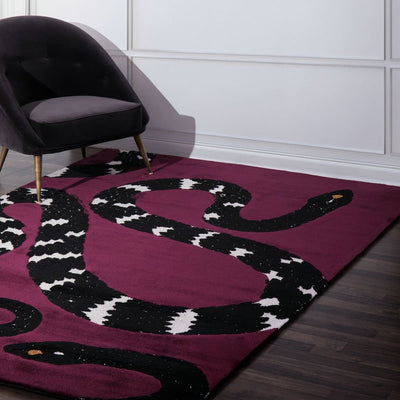 Shiro Snake Rug