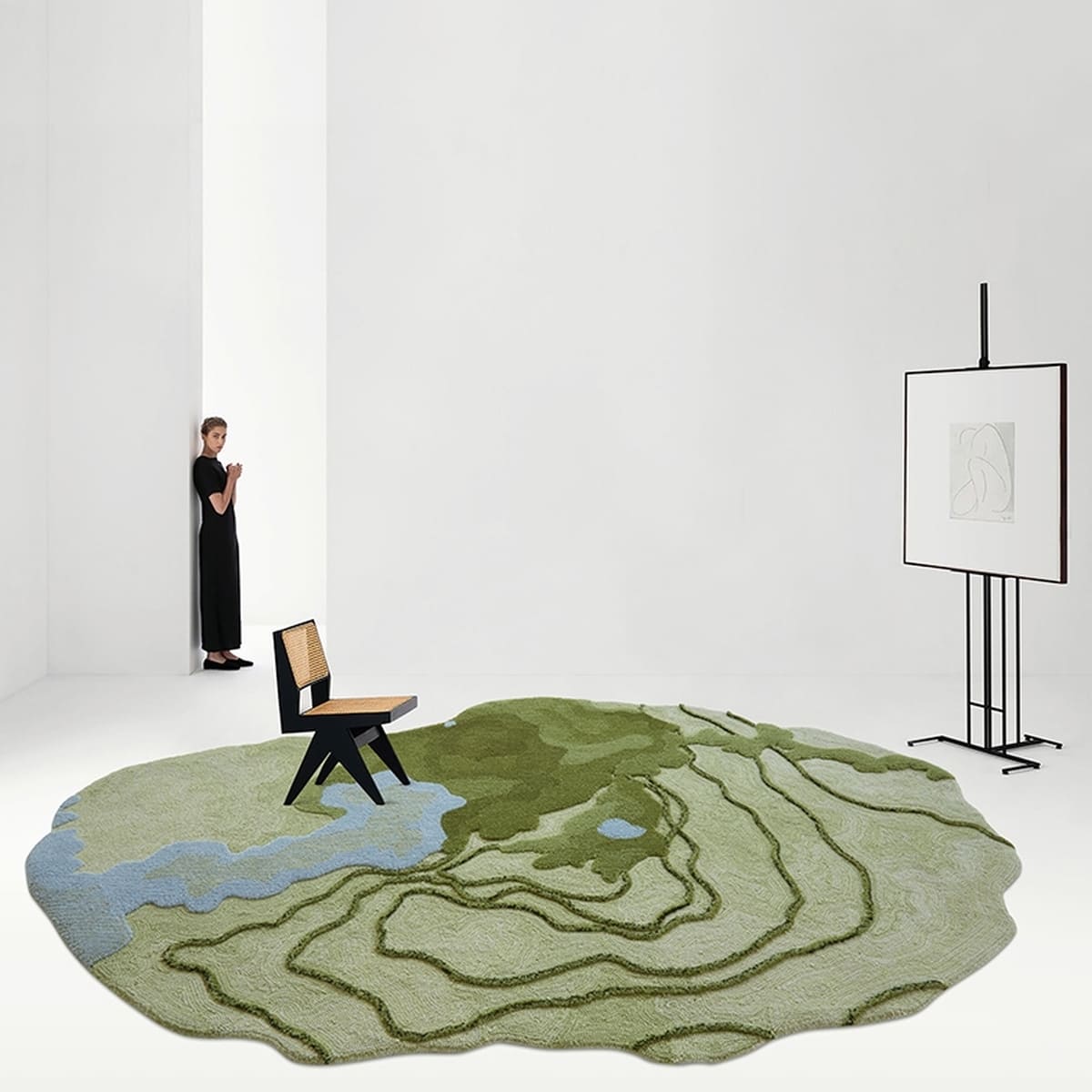 Hinoki Topography Rug