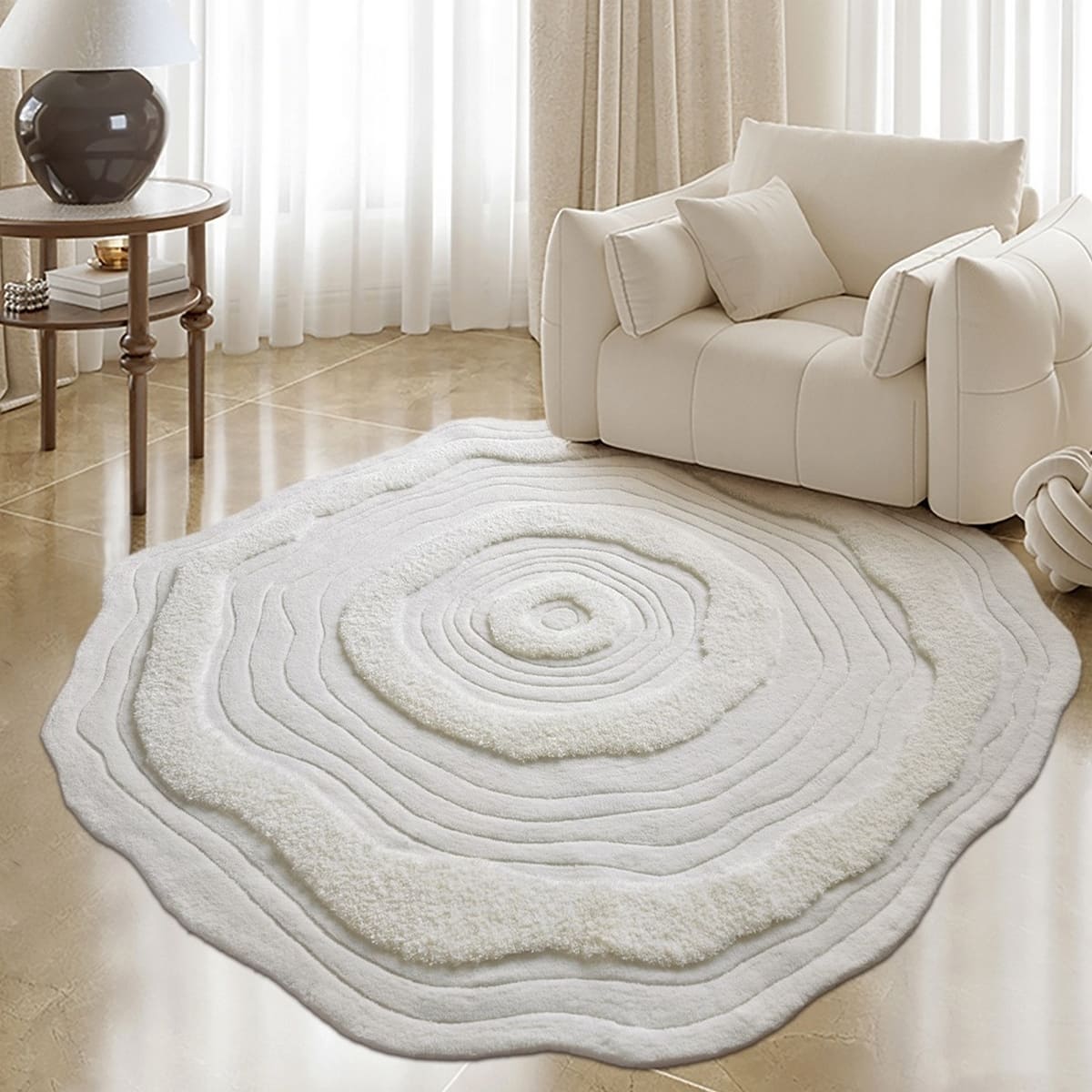 Sakura Round Rug