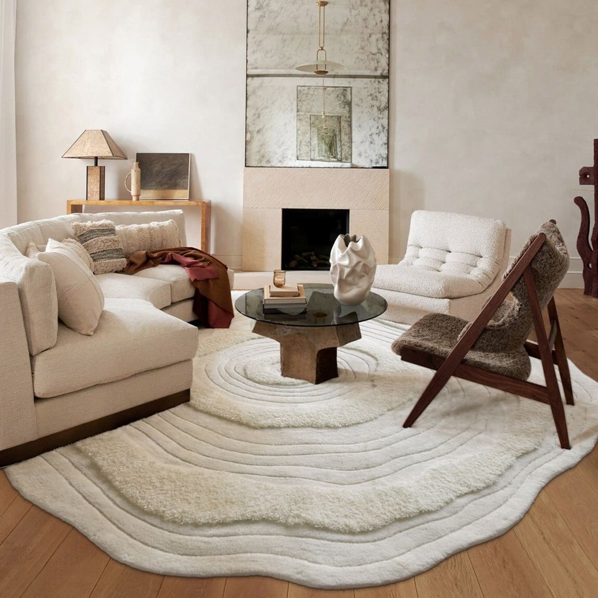 Sakura Round Rug