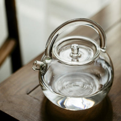 Takumi Glass Teapot with Handle