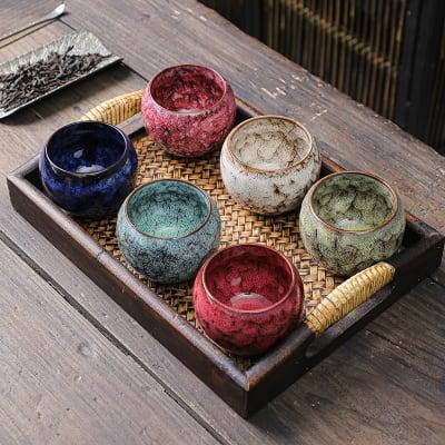 Riku Dragon Egg Ceramic Tea Cup Set