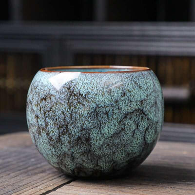 Riku Dragon Egg Ceramic Tea Cup Set