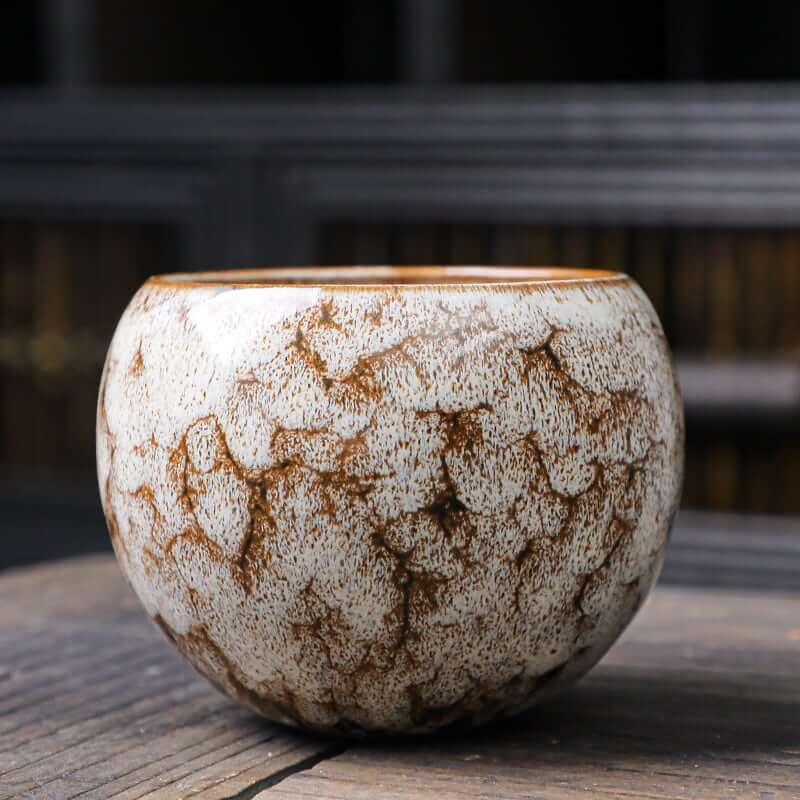 Riku Dragon Egg Ceramic Tea Cup Set