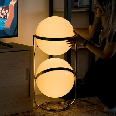 Kairo floor lamp vertical lighting setup