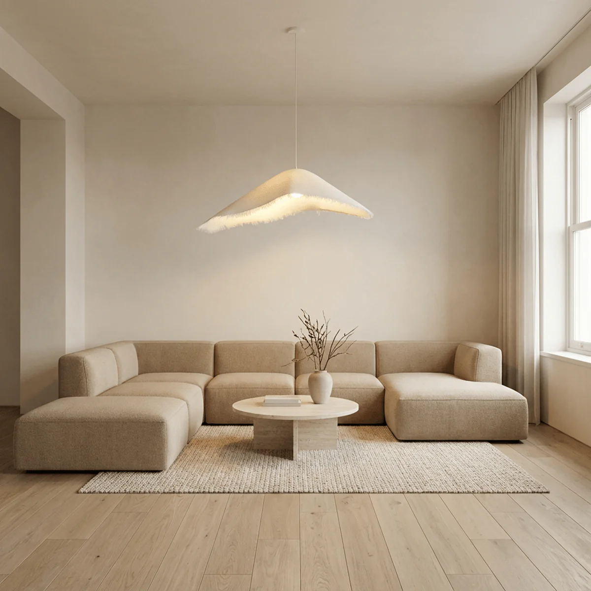 Fibra Arc Pendant Light
