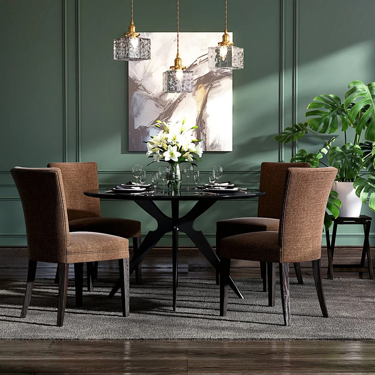 Vexa Glass Pendant Light