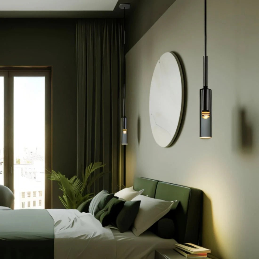 Noctra Glass Pendant Light