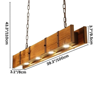 Timbera Beam Pendant Light