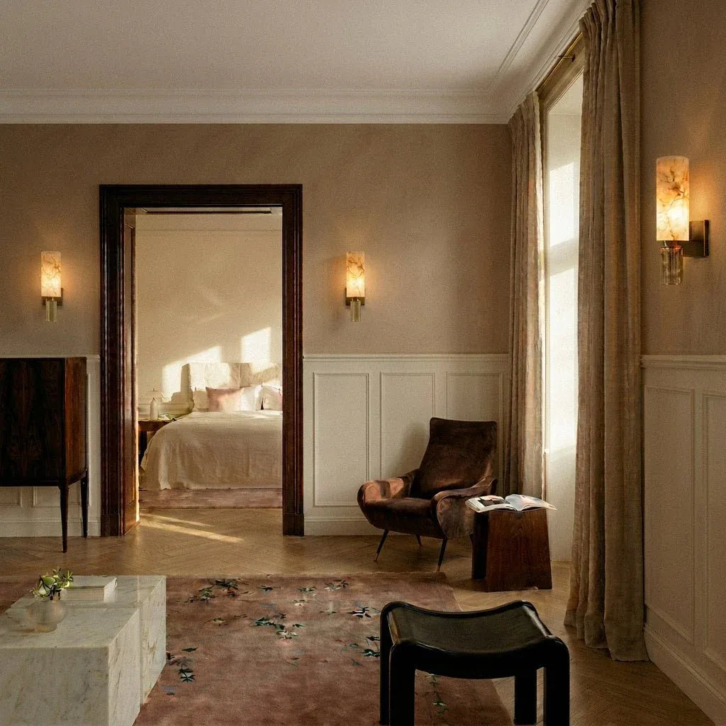 Varyn Alabaster Wall Lamp