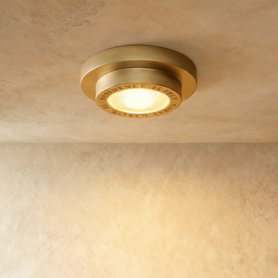 Nautra Brass Ceiling Light