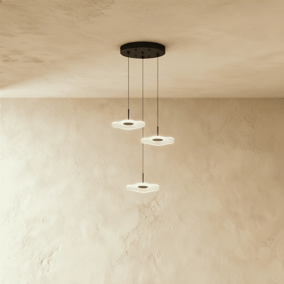 Lunara Cascade Staircase Chandelier