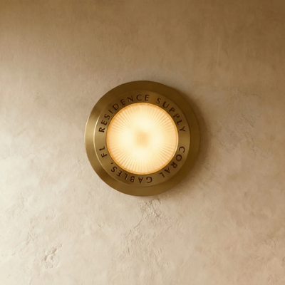 Nautra Brass Ceiling Light