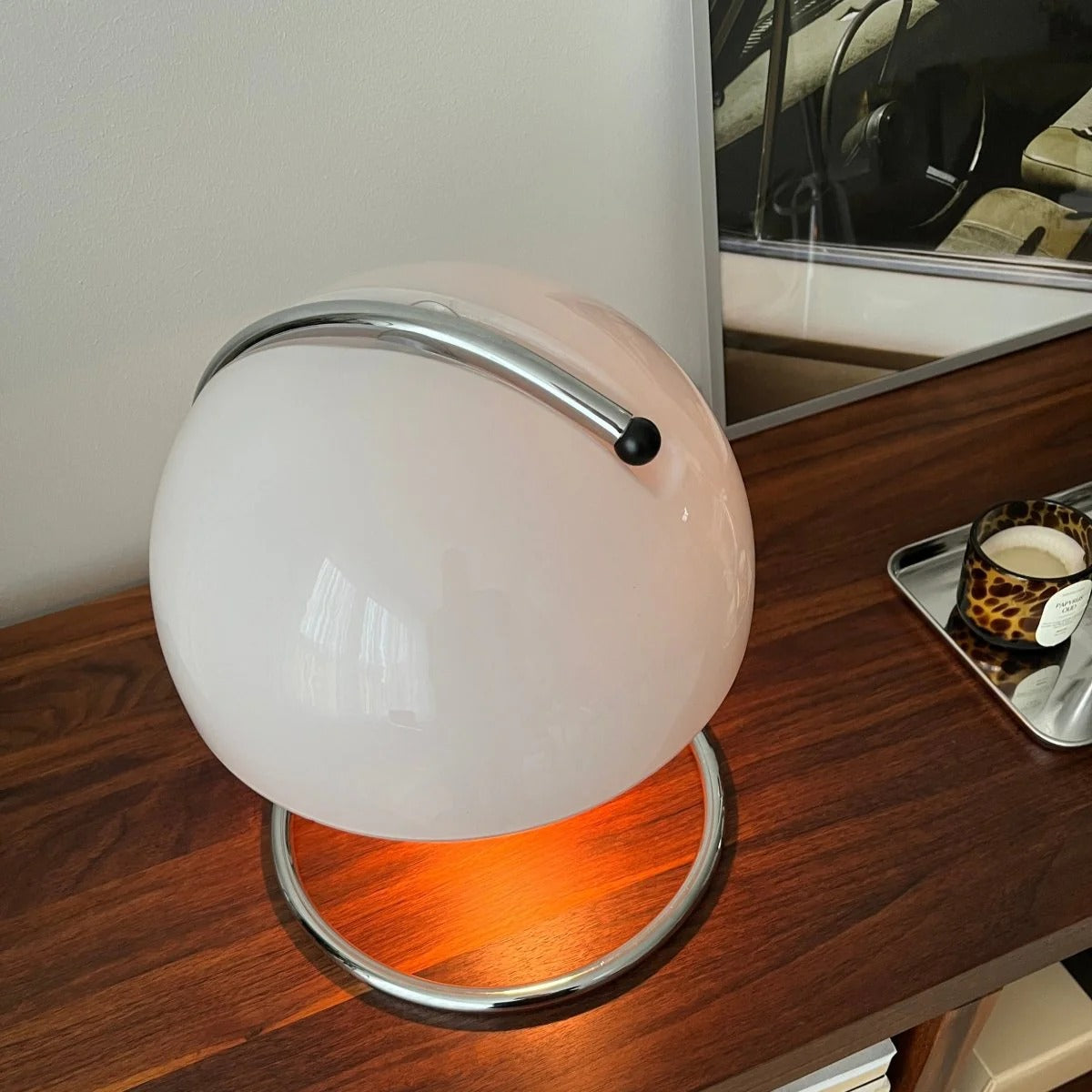 Orben Glass Table Lamp