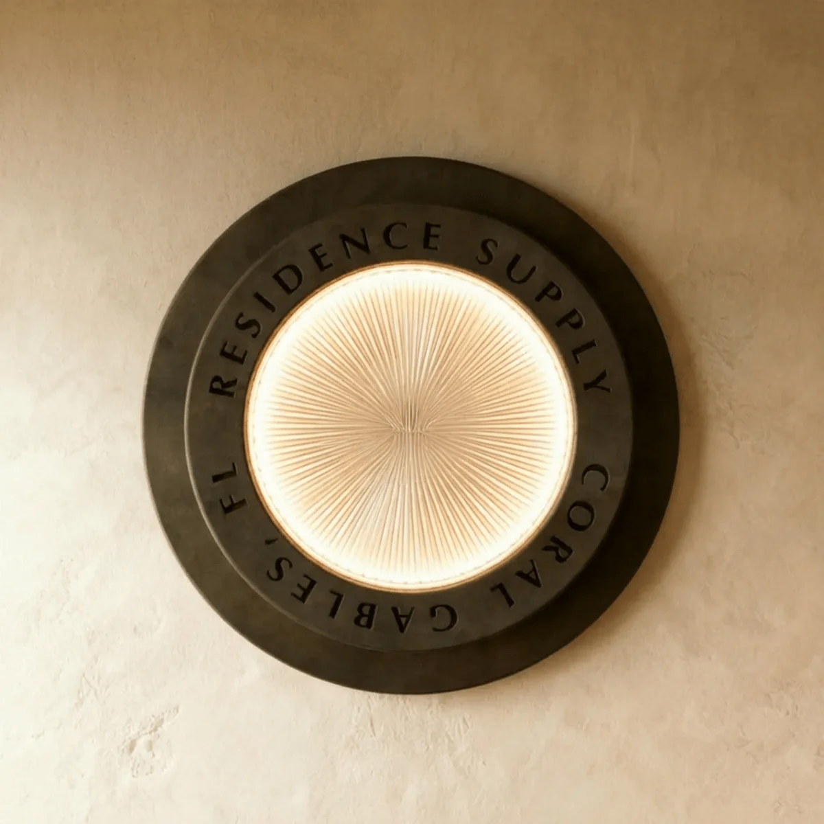 Nautra Brass Ceiling Light