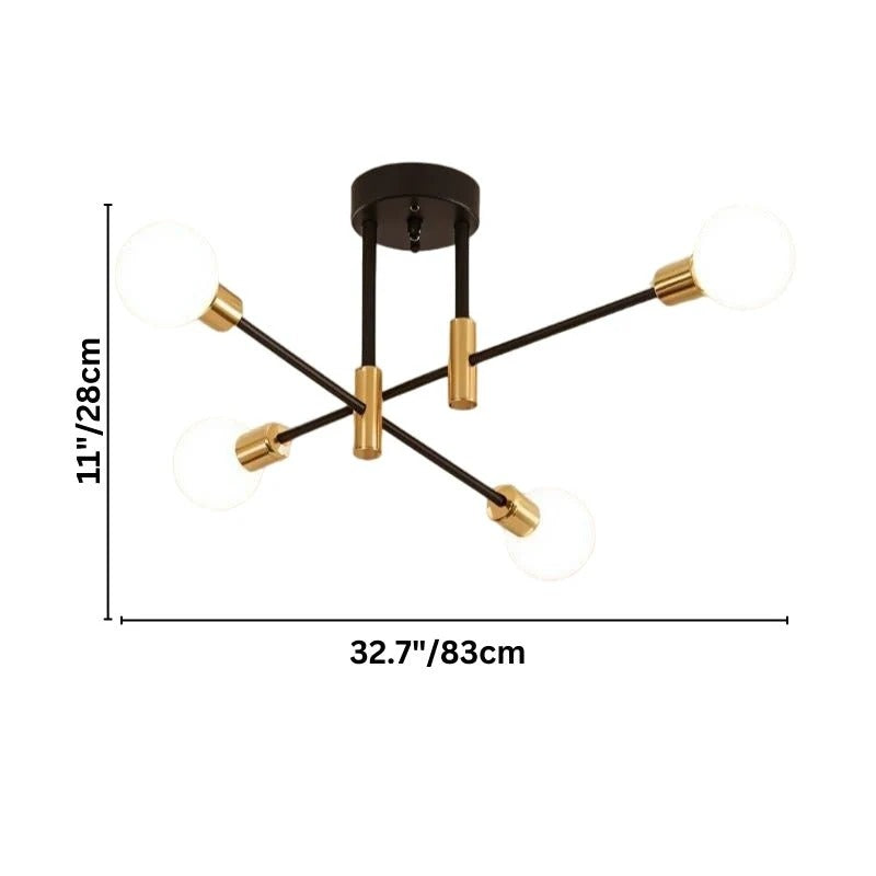 Torin Rod Chandelier