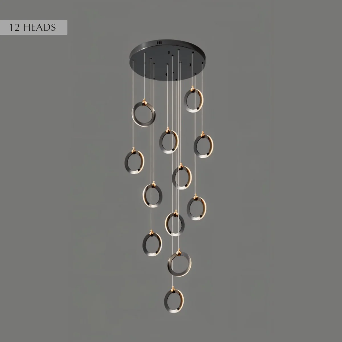 Vionex Ring Cascade Chandelier