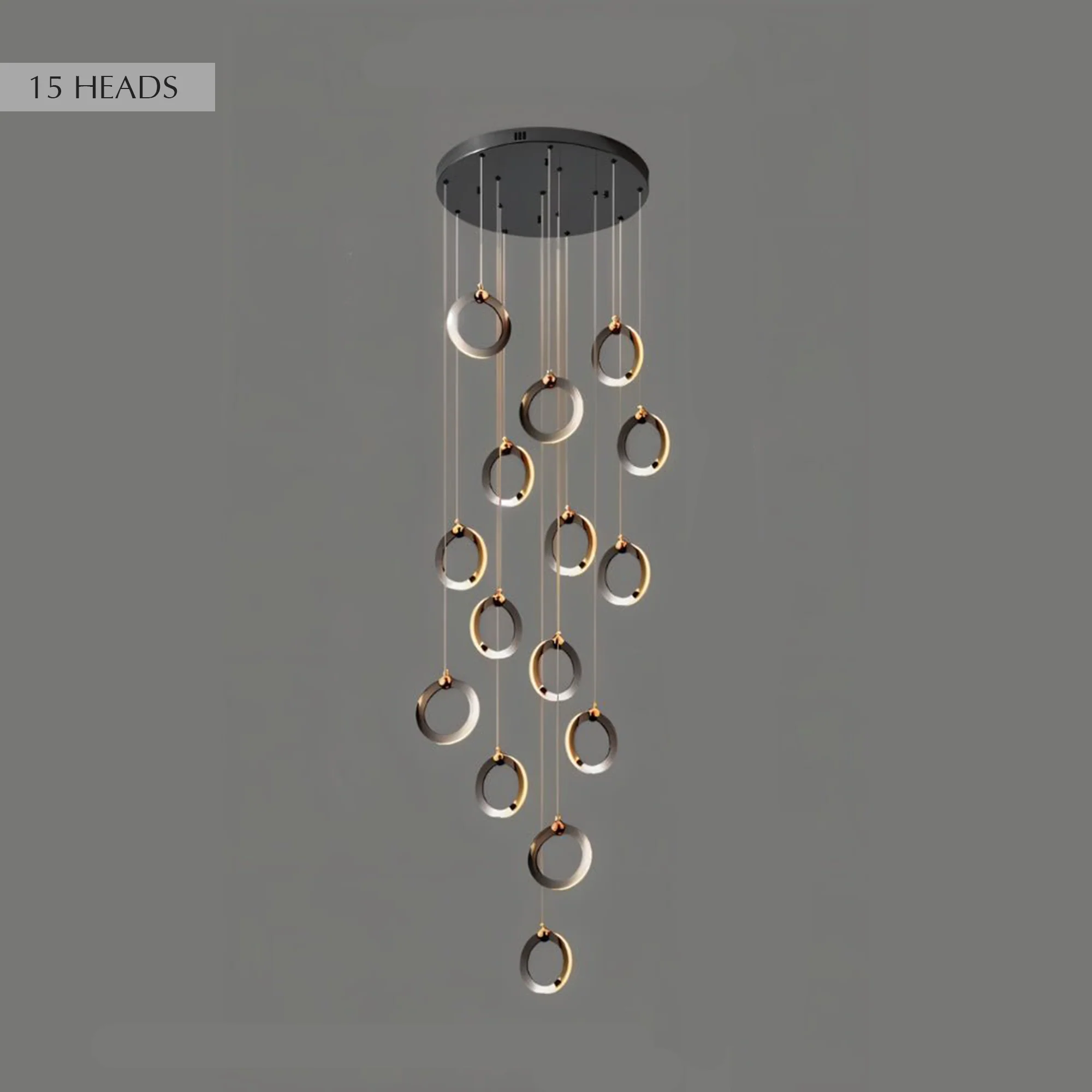 Vionex Ring Cascade Chandelier