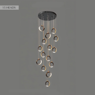 Vionex Ring Cascade Chandelier