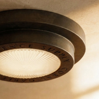 Nautra Brass Ceiling Light