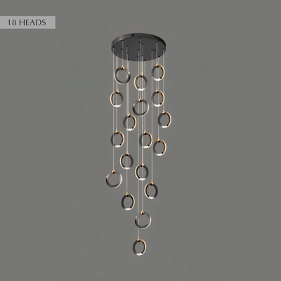 Vionex Ring Cascade Chandelier