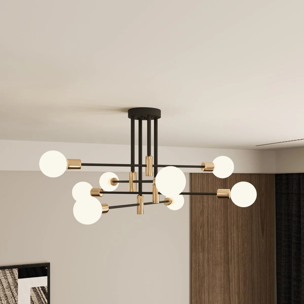 Torin Rod Chandelier