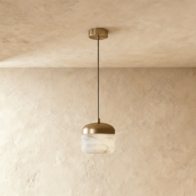 Selune Alabaster Pendant Light